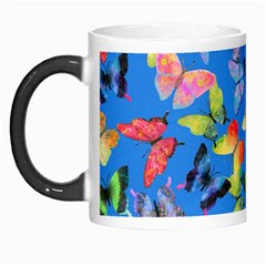 Bright Butterflies Circle In The Air Morph Mugs by SychEva