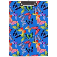 Bright Butterflies Circle In The Air A4 Clipboard by SychEva