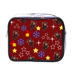 Krampus Kawaii Red Mini Toiletries Bag (one Side)