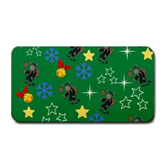 Krampus Kawaii Green Medium Bar Mats