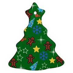 Gingy Green Ornament (christmas Tree)  by InPlainSightStyle