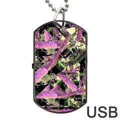 Paintball Nasty Dog Tag Usb Flash (two Sides) by MRNStudios