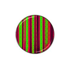 Warped Stripy Dots Hat Clip Ball Marker (10 Pack) by essentialimage365