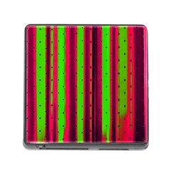 Warped Stripy Dots Memory Card Reader (square 5 Slot) by essentialimage365