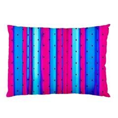 Warped Stripy Dots Pillow Case (two Sides) by essentialimage365
