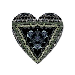 Folksy Trinity Heart Magnet by MRNStudios