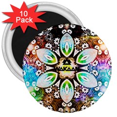 375 Chroma Digital Art Custom 3  Magnets (10 Pack)  by Drippycreamart