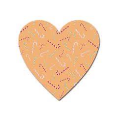 Sweet Christmas Candy Heart Magnet by SychEva