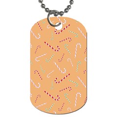 Sweet Christmas Candy Dog Tag (one Side) by SychEva