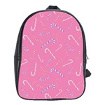 Sweet Christmas Candy School Bag (Large) Front