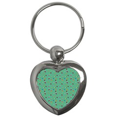 Christmas Elements For The Holiday Key Chain (heart) by SychEva