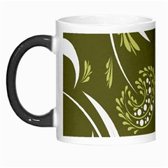 Folk Flowers Print Floral Pattern Ethnic Art Morph Mugs by Eskimos