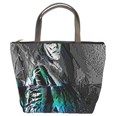 Glitch Witch Bucket Bag by MRNStudios