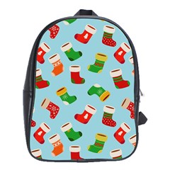 Christmas Socks School Bag (XL)