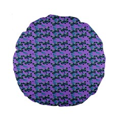 Pattern Standard 15  Premium Round Cushions by Sparkle