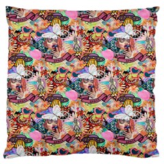 Retro Color Standard Flano Cushion Case (two Sides) by Sparkle