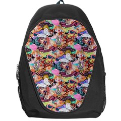 Retro Color Backpack Bag by Sparkle