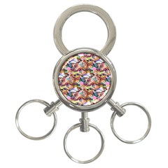 Retro Color 3-ring Key Chain by Sparkle