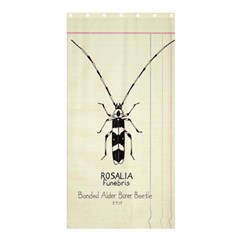 Banded Alder Borer  Shower Curtain 36  x 72  (Stall) 