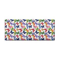 Multicolored Butterflies Hand Towel