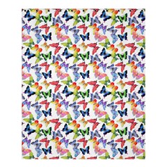 Multicolored Butterflies Shower Curtain 60  x 72  (Medium) 