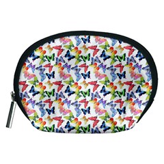 Multicolored Butterflies Accessory Pouch (Medium)