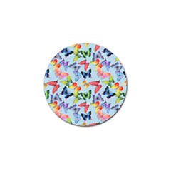 Watercolor Butterflies Golf Ball Marker (4 Pack) by SychEva