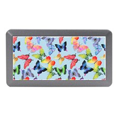 Watercolor Butterflies Memory Card Reader (mini) by SychEva
