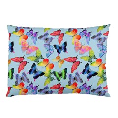 Watercolor Butterflies Pillow Case (two Sides) by SychEva