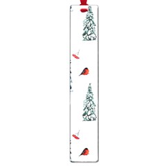 Christmas Trees And Bullfinches Large Book Marks by SychEva