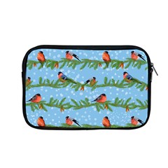 Bullfinches On Spruce Branches Apple Macbook Pro 13  Zipper Case by SychEva