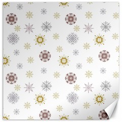 Magic Snowflakes Canvas 16  x 16 