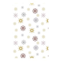 Magic Snowflakes Shower Curtain 48  X 72  (small)  by SychEva