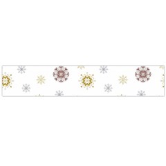 Magic Snowflakes Large Flano Scarf  by SychEva