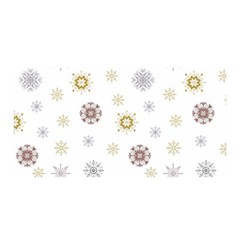 Magic Snowflakes Satin Wrap