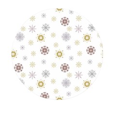 Magic Snowflakes Mini Round Pill Box (pack Of 3) by SychEva