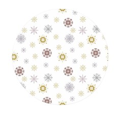 Magic Snowflakes Mini Round Pill Box (pack Of 5) by SychEva