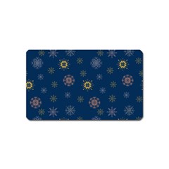 Magic Snowflakes Magnet (name Card) by SychEva