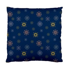 Magic Snowflakes Standard Cushion Case (two Sides) by SychEva