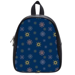 Magic Snowflakes School Bag (small) by SychEva