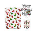 Christmas socks  Playing Cards 54 Designs (Mini) Back