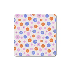 Colorful Balls Square Magnet by SychEva