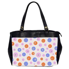 Colorful Balls Oversize Office Handbag (2 Sides) by SychEva