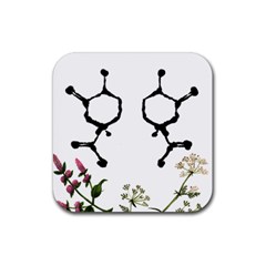 Chirality Rubber Coaster (square) by Limerence