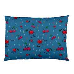 Red Cherries Athletes Pillow Case by SychEva