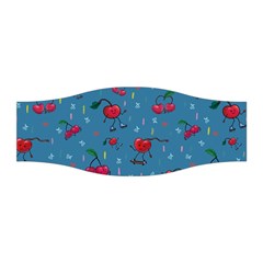 Red Cherries Athletes Stretchable Headband by SychEva