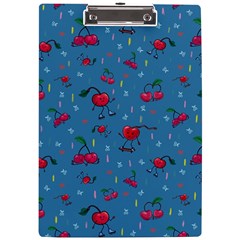 Red Cherries Athletes A4 Clipboard