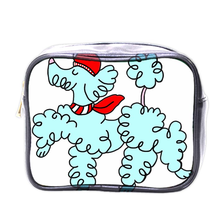 Doodle Poodle  Mini Toiletries Bag (One Side)