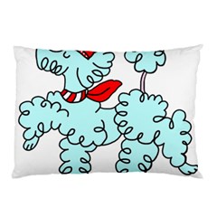 Doodle Poodle  Pillow Case (two Sides) by IIPhotographyAndDesigns