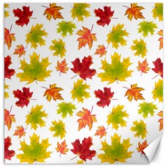 Bright Autumn Leaves Canvas 16  X 16  by SychEva